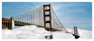 DNSEMP-L-124-BL Crossing Over (Bridge) Blue